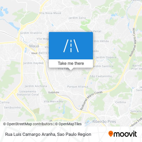 Rua Luís Camargo Aranha map