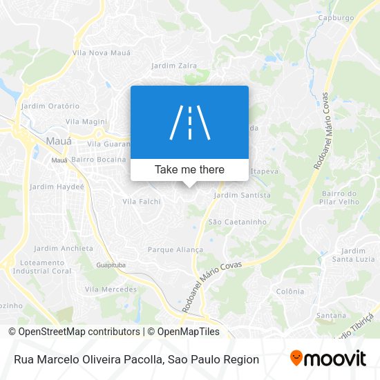 Rua Marcelo Oliveira Pacolla map