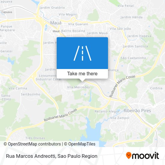 Rua Marcos Andreotti map