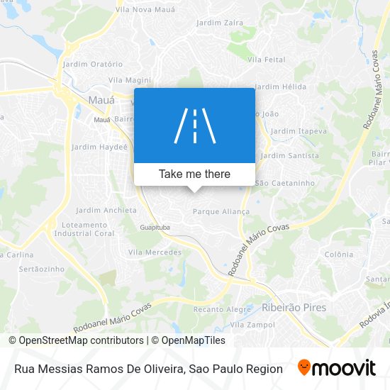 Rua Messias Ramos De Oliveira map