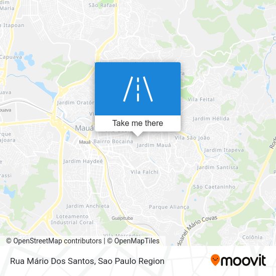 Rua Mário Dos Santos map