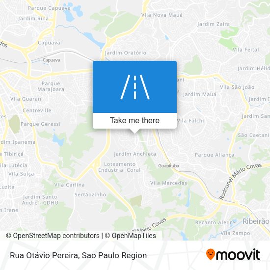 Rua Otávio Pereira map