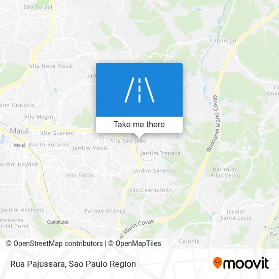 Rua Pajussara map