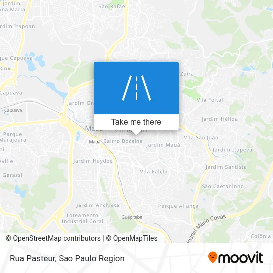 Rua Pasteur map