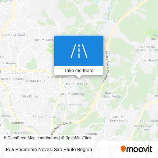 Rua Pocidonio Neves map