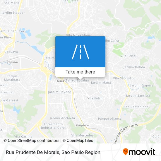 Rua Prudente De Morais map