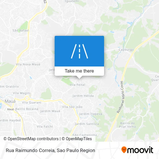Rua Raimundo Correia map