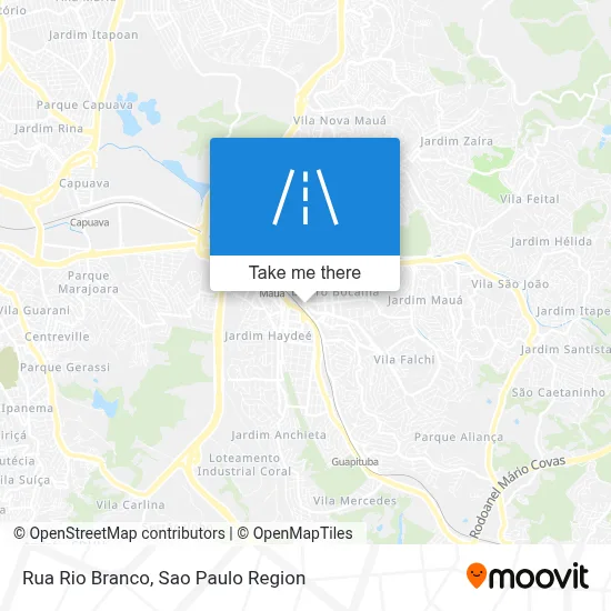 Rua Rio Branco map