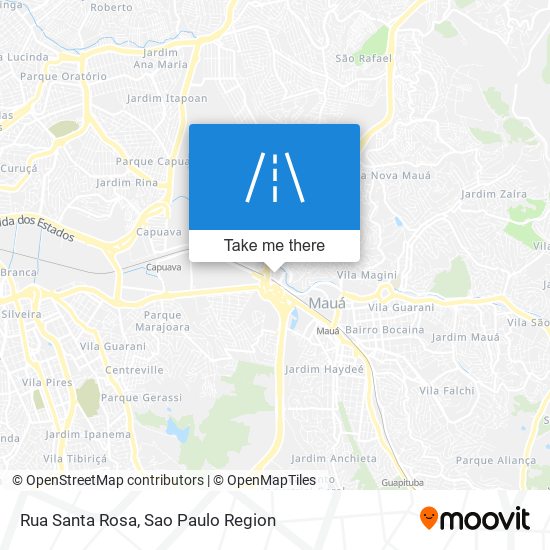 Rua Santa Rosa map