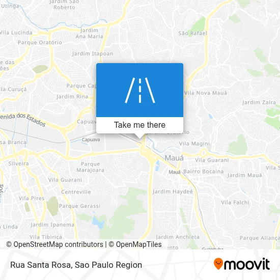 Rua Santa Rosa map