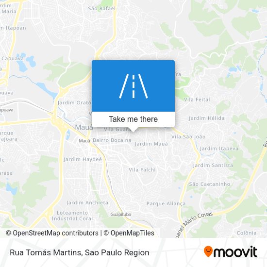 Rua Tomás Martins map