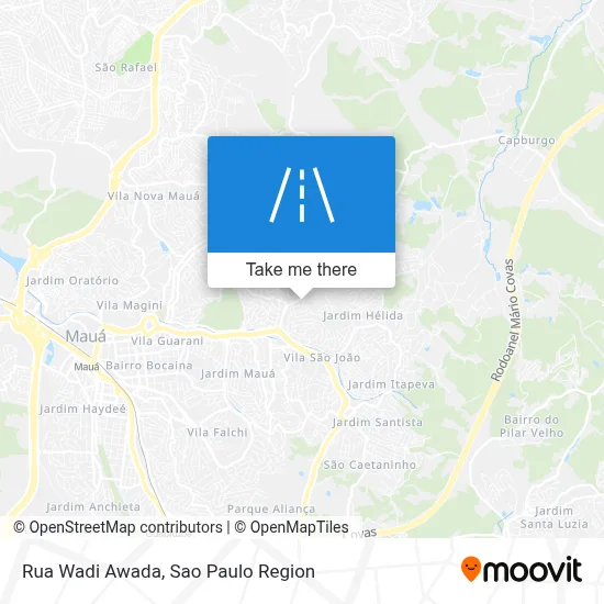 Rua Wadi Awada map