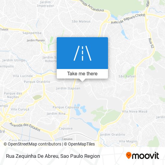 Rua Zequinha De Abreu map