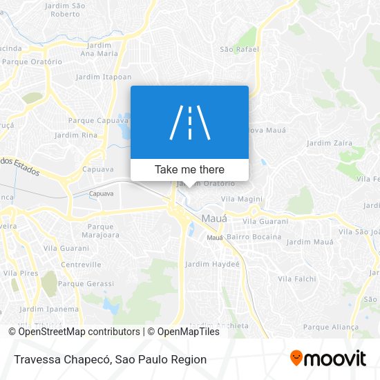 Travessa Chapecó map