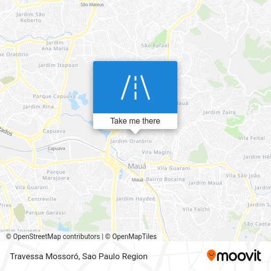 Travessa Mossoró map