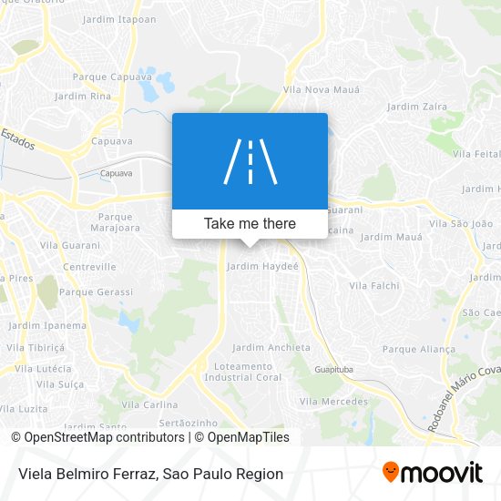 Viela Belmiro Ferraz map