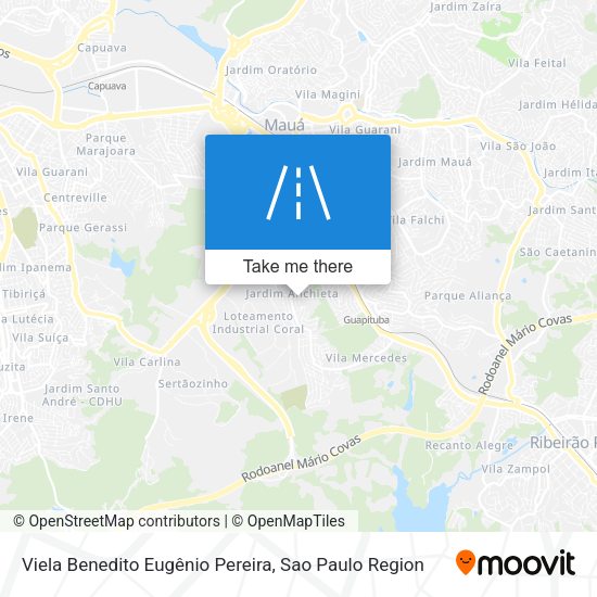 Viela Benedito Eugênio Pereira map