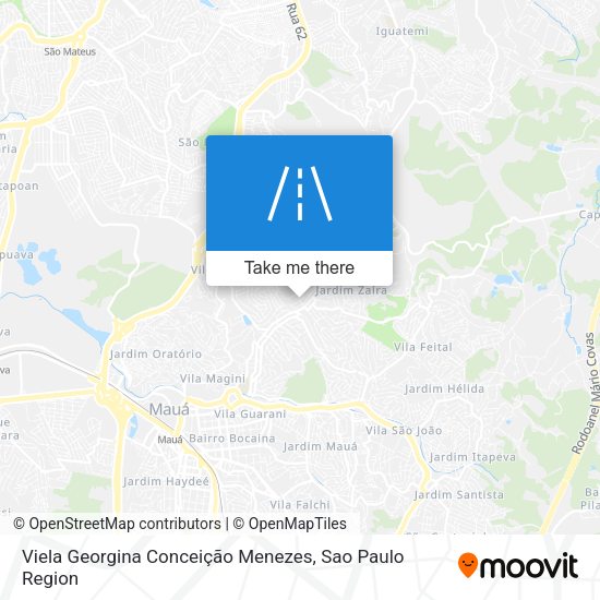 Viela Georgina Conceição Menezes map