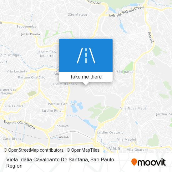 Viela Idália Cavalcante De Santana map