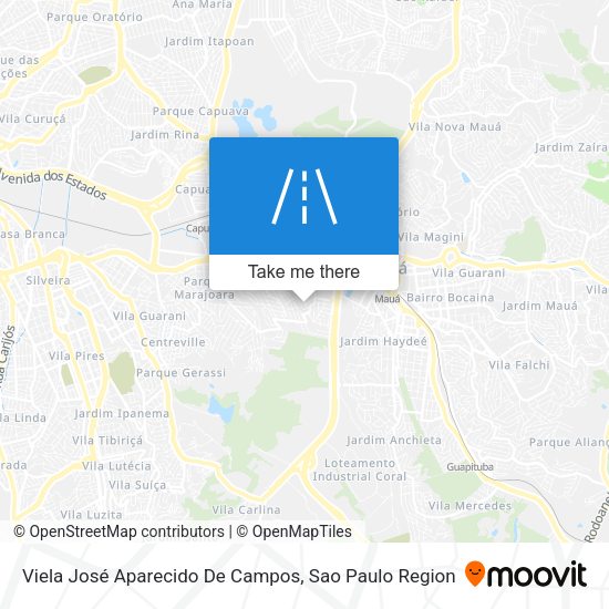 Viela José Aparecido De Campos map