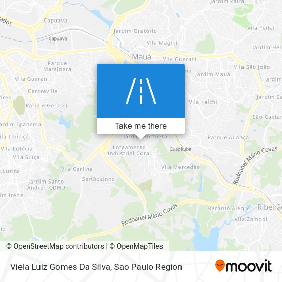 Viela Luiz Gomes Da Silva map