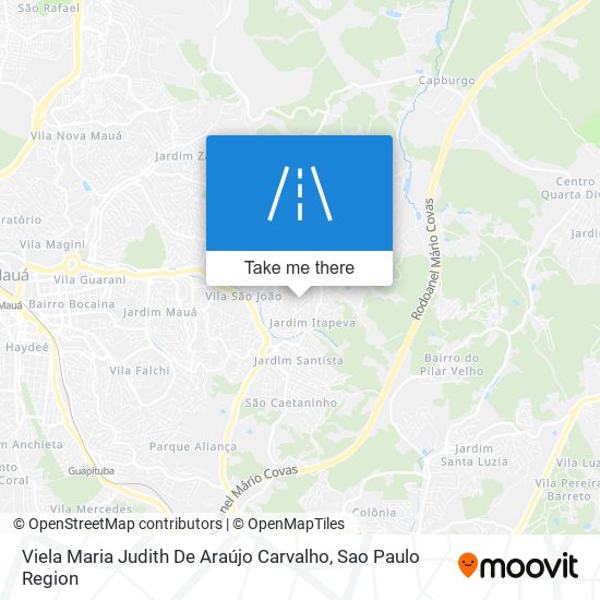 Mapa Viela Maria Judith De Araújo Carvalho