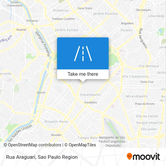 Rua Araguari map