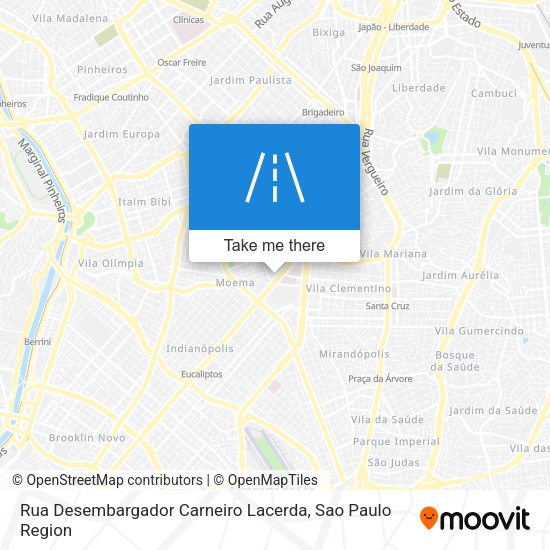 Rua Desembargador Carneiro Lacerda map