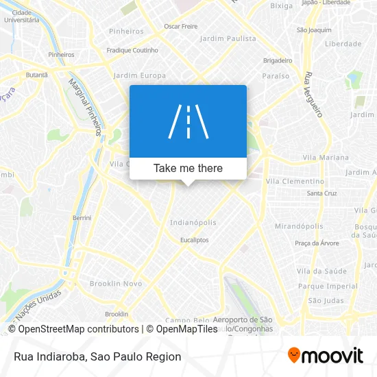 Rua Indiaroba map