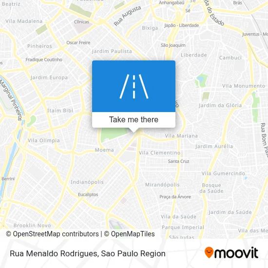 Rua Menaldo Rodrigues map