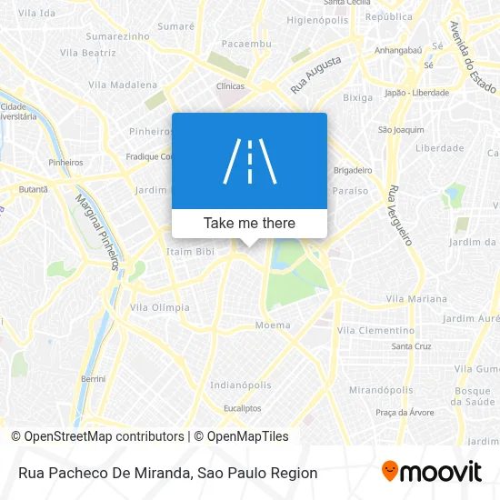 Rua Pacheco De Miranda map