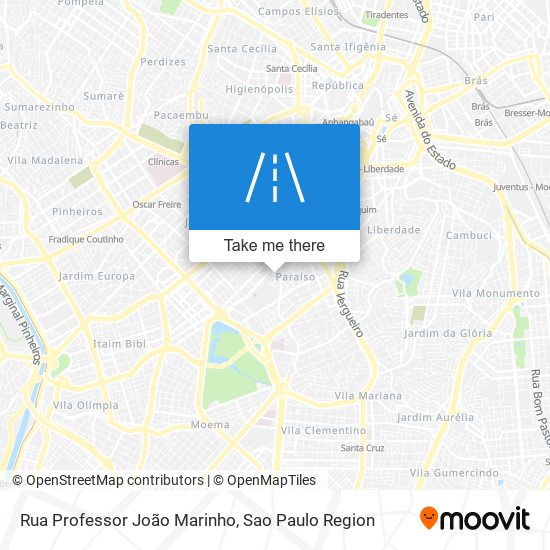 Rua Professor João Marinho map