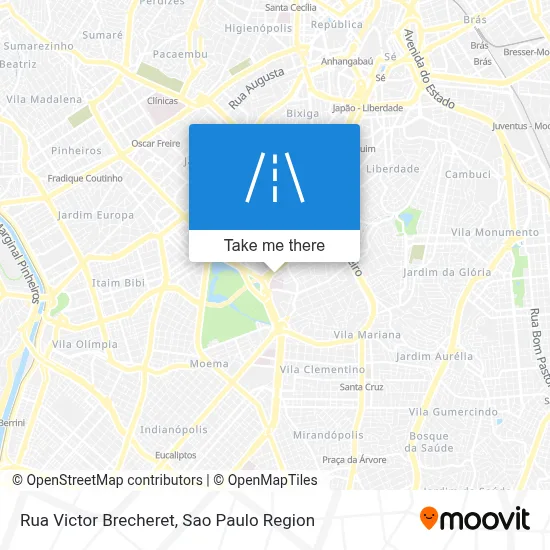 Rua Victor Brecheret map
