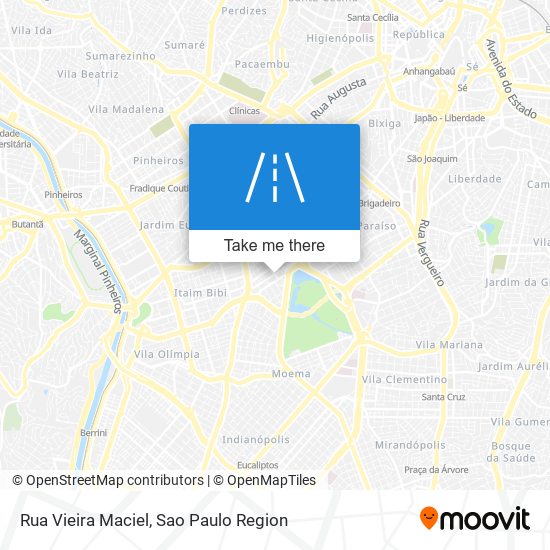 Rua Vieira Maciel map