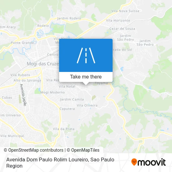 Avenida Dom Paulo Rolim Loureiro map