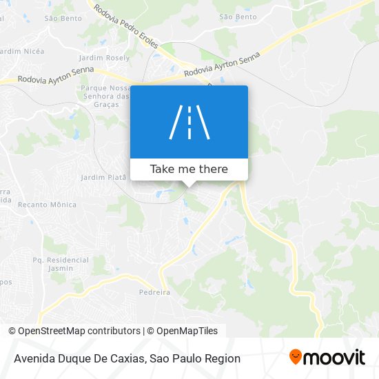 Mapa Avenida Duque De Caxias