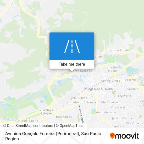 Avenida Gonçalo Ferreira (Perimetral) map