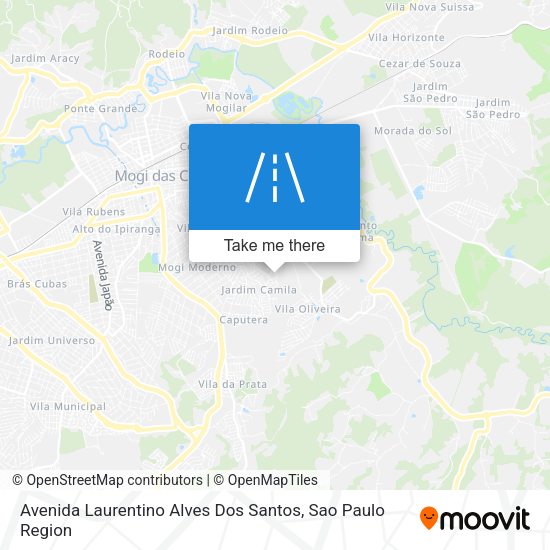 Avenida Laurentino Alves Dos Santos map