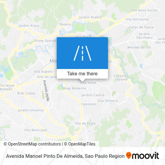 Avenida Manoel Pinto De Almeida map