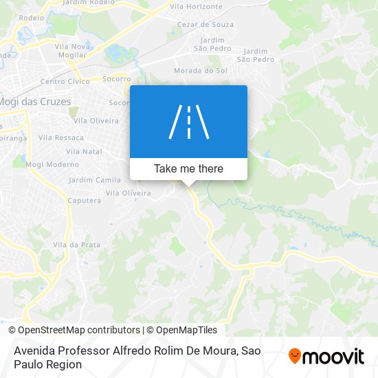 Avenida Professor Alfredo Rolim De Moura map