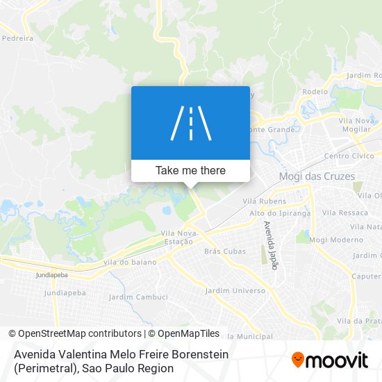 Avenida Valentina Melo Freire Borenstein (Perimetral) map