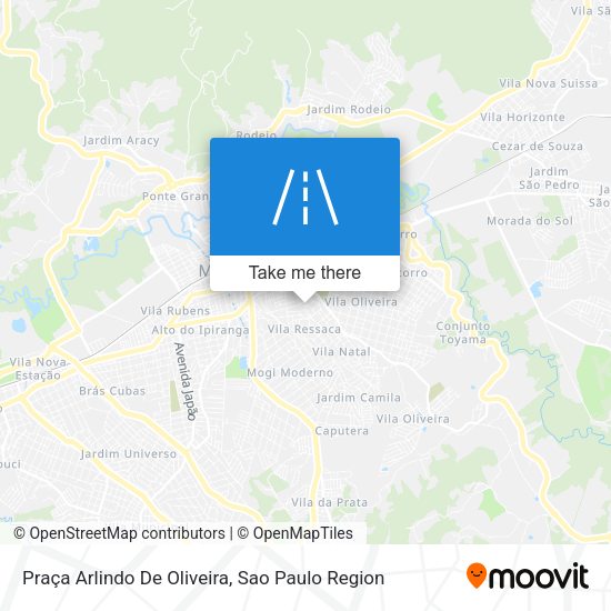 Praça Arlindo De Oliveira map