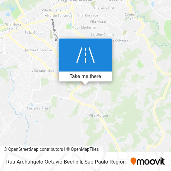 Rua Archangelo Octavio Bechelli map