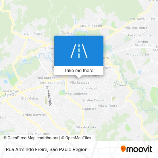 Rua Armindo Freire map