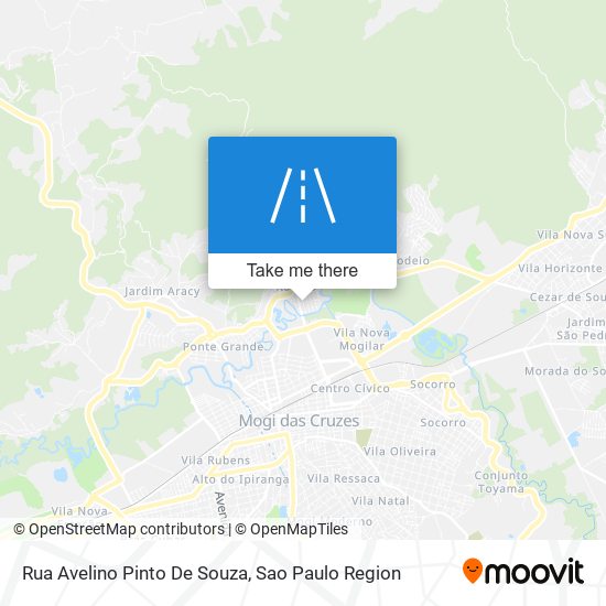 Rua Avelino Pinto De Souza map