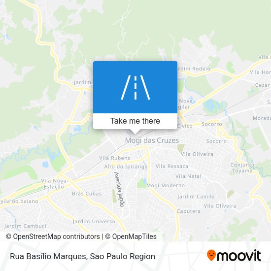 Rua Basílio Marques map