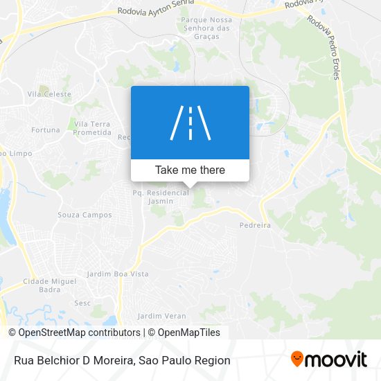 Rua Belchior D Moreira map
