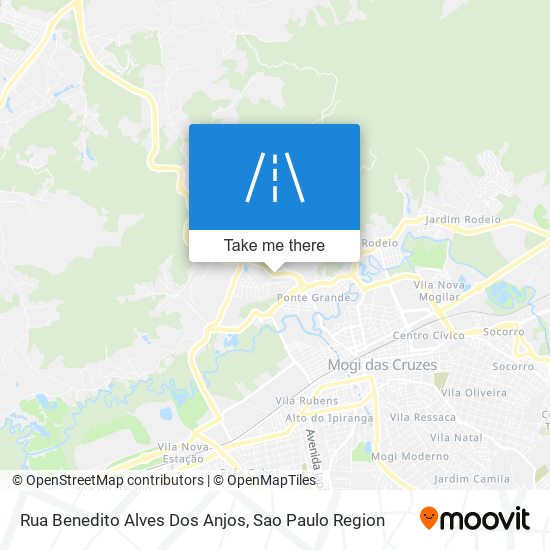 Rua Benedito Alves Dos Anjos map