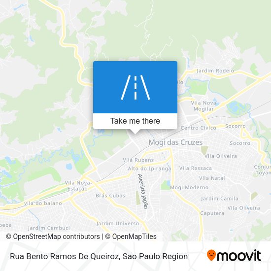 Rua Bento Ramos De Queiroz map