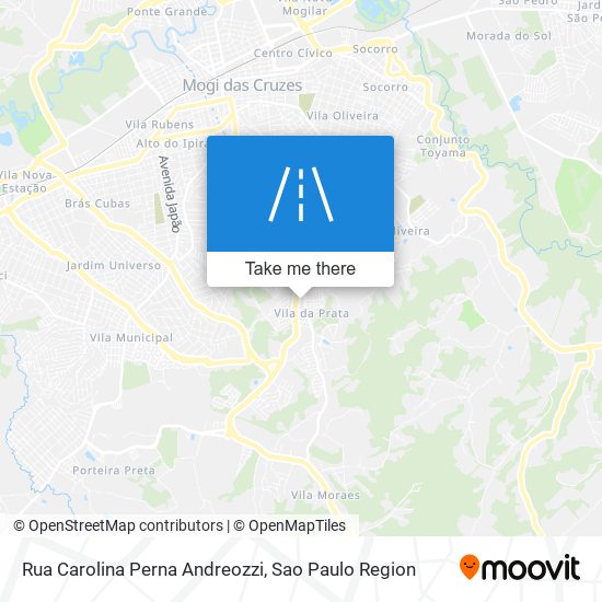 Rua Carolina Perna Andreozzi map
